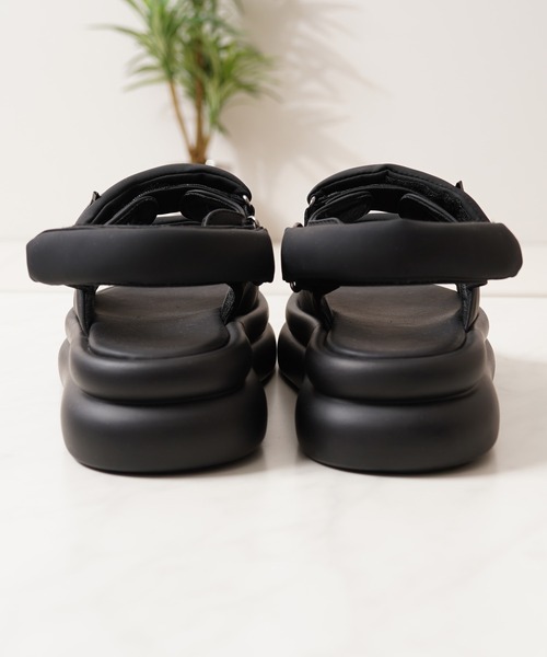 メタルロゴ 厚底サンダル / Metal Logo Platform Sandals（サンダル