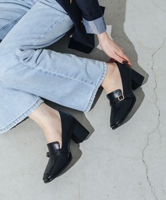 【mystic】　ゴム使いローファー mystic（ミスティック）の「ゴム使いローファー（ローファー