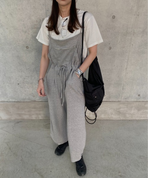 オールインワン・サロペット SOMEWHER EBUTTER Combi Cotton Overall KK5B0020 SOMETHING サロペット オーバーオール atelier SOMETHING