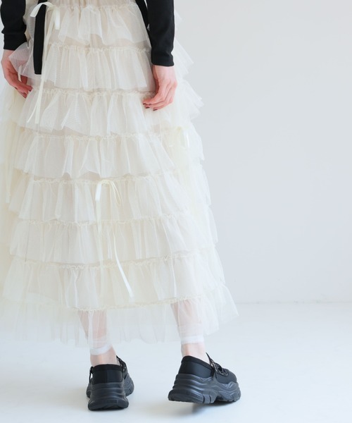 VIVIAN（ヴィヴィアン）の「厚底レースアップメリージェーンスニーカー ZOZOTOWN+オフィシャルサイト限定商品（スニーカー・レディース・グレー/ブラック・S/M/L/LL）」の14枚目の写真