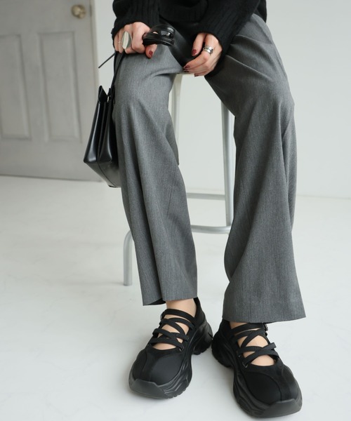 VIVIAN（ヴィヴィアン）の「厚底レースアップメリージェーンスニーカー ZOZOTOWN+オフィシャルサイト限定商品（スニーカー・レディース・グレー/ブラック・S/M/L/LL）」の18枚目の写真