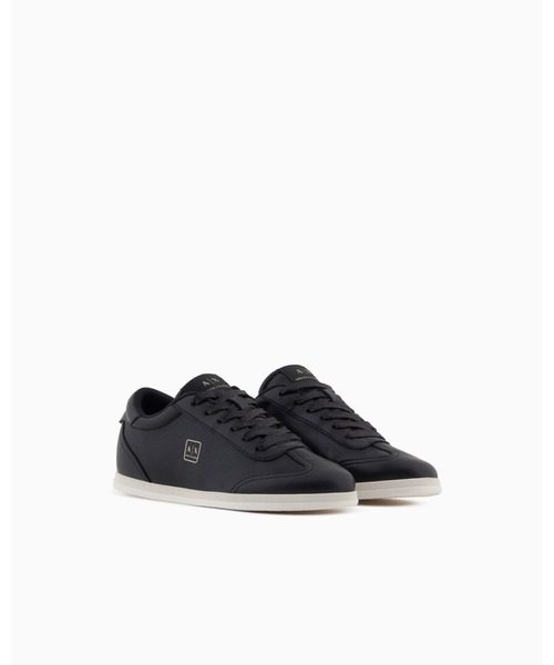 ARMANI EXCHANGE(アルマーニエクスチェンジ)の「【A|X アルマーニ エクスチェンジ】ワンポイント レースアップスキニースニーカー(スニーカー・レディース・オフホワイト/ブラック・36/37/37.5/38/38.5/39/36.5)」の12枚目の写真