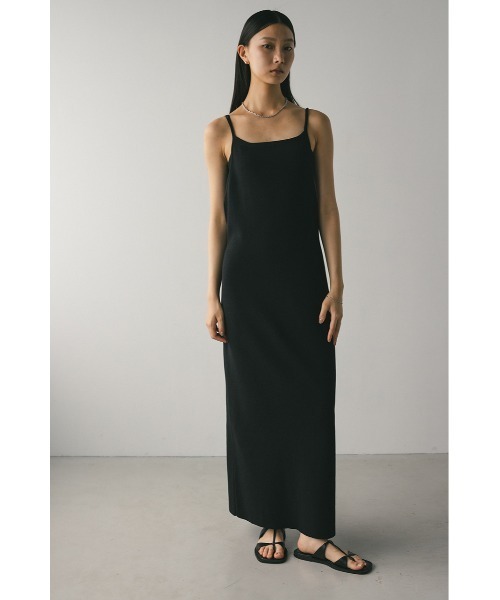 STYLEMIXER(スタイルミキサー)の「ナローシルエットニットワンピース(ワンピース・レディース・ブラック/レッド/ベージュ・SMALL/MEDIUM)」の10枚目の写真