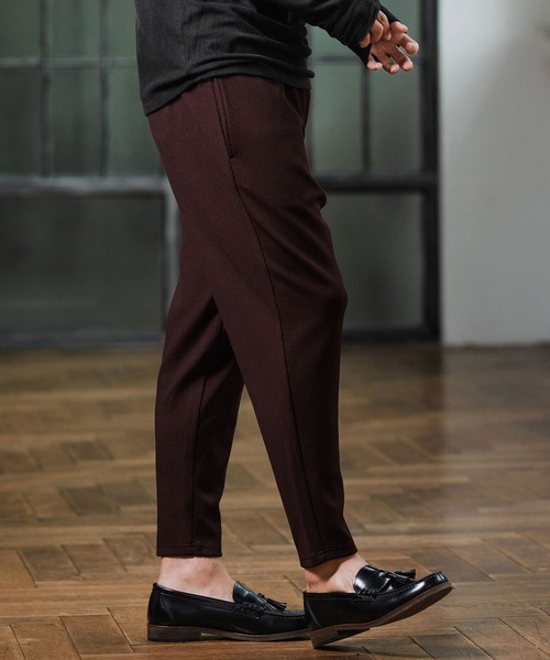 Magine（マージン）の「mp13908-Tapered Pants テーパードパンツ（その他パンツ・メンズ・ブラウン/チャコール/ブラック・48/46/44）」の22枚目の写真