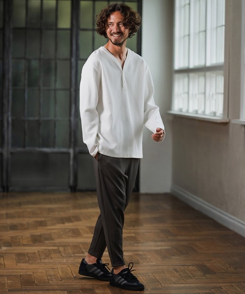 Magine（マージン）の「mp13908-Tapered Pants テーパードパンツ（その他パンツ・メンズ・ブラウン/チャコール/ブラック・48/46/44）」の15枚目の写真