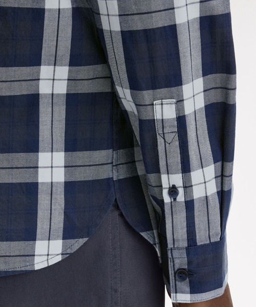 FRED PERRY(フレッドペリー)の「Tartan Twill Shirt/タータンツイルシャツ(シャツ/ブラウス・メンズ・ダークブルー/ワインレッド・M/S/L)」の12枚目の写真