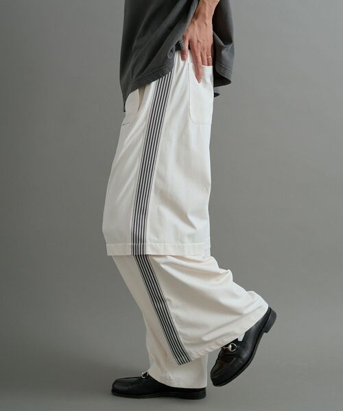 CRAFT STANDARD BOUTIQUE（クラフトスタンダードブティック）の「接触冷感/UVカット/速乾 トラックパンツ【ユニセックス】（その他パンツ・レディース・アイボリー/ブラック/カーキ/チャコールグレー/ベージュ/ネイビー・S/M/L）」の19枚目の写真