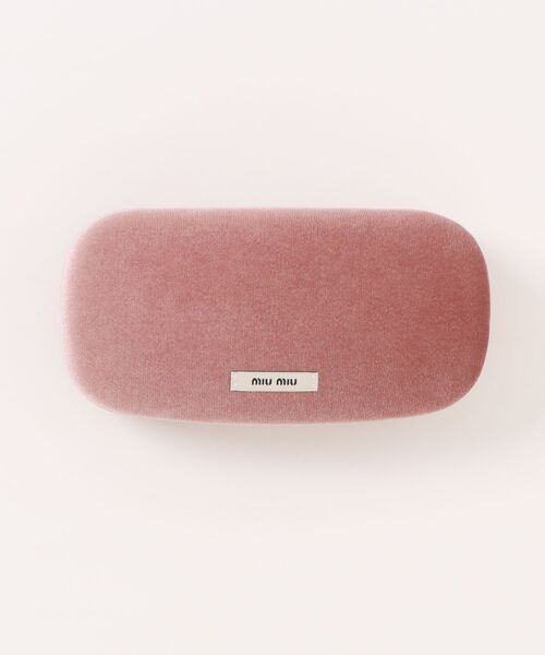 miu miu（ミュウミュウ）の「【miumiu/ミュウミュウ】スクエア サングラス MU09WS 1AB5S0（サングラス・レディース・ブラック・FREE）」の4枚目の写真