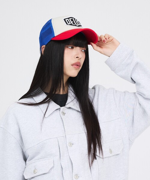DEUS EX MACHINA(デウスエクスマキナ)の「【Deus Ex Machina/デウスエクスマキナ】Baylands Trucker/メッシュキャップ /帽子/ キャップ /ユニセックス【WEB限定】(キャップ・メンズ・ブラック系その他/ブルー系その他/ブラック/ネイビー/グリーン・フリー)」の5枚目の写真