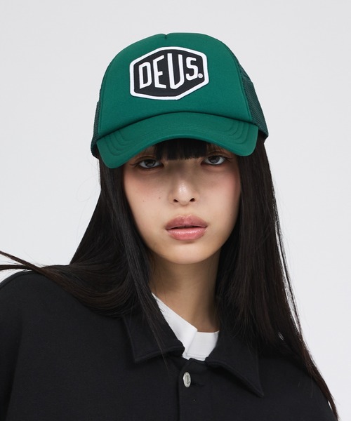 DEUS EX MACHINA(デウスエクスマキナ)の「【Deus Ex Machina/デウスエクスマキナ】Baylands Trucker/メッシュキャップ /帽子/ キャップ /ユニセックス【WEB限定】(キャップ・メンズ・ブラック系その他/ブルー系その他/ブラック/ネイビー/グリーン・フリー)」の3枚目の写真