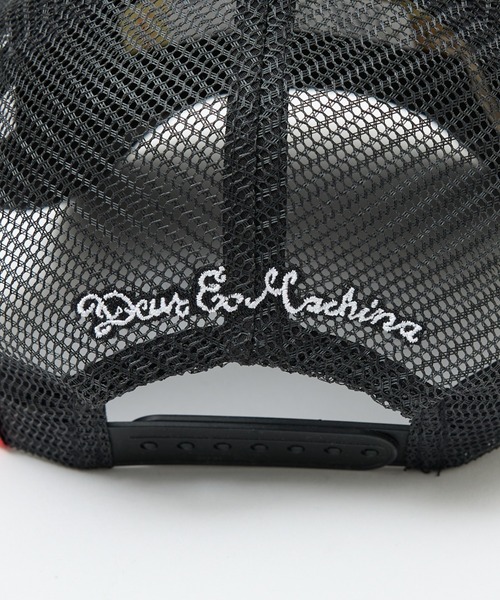 DEUS EX MACHINA(デウスエクスマキナ)の「【Deus Ex Machina/デウスエクスマキナ】Baylands Trucker/メッシュキャップ /帽子/ キャップ /ユニセックス【WEB限定】(キャップ・メンズ・ブラック系その他/ブルー系その他/ブラック/ネイビー/グリーン・フリー)」の9枚目の写真