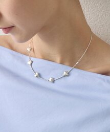 【Hoaw.】Heartビース ショートネックレス