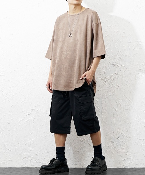 MinoriTY(マイノリティ)の「【MinoriTY】ストレッチリラックスカーゴハーフパンツ メンズ 夏服(その他パンツ・メンズ・ブラウン/オリーブ/ブラック・LL/L/M)」の15枚目の写真