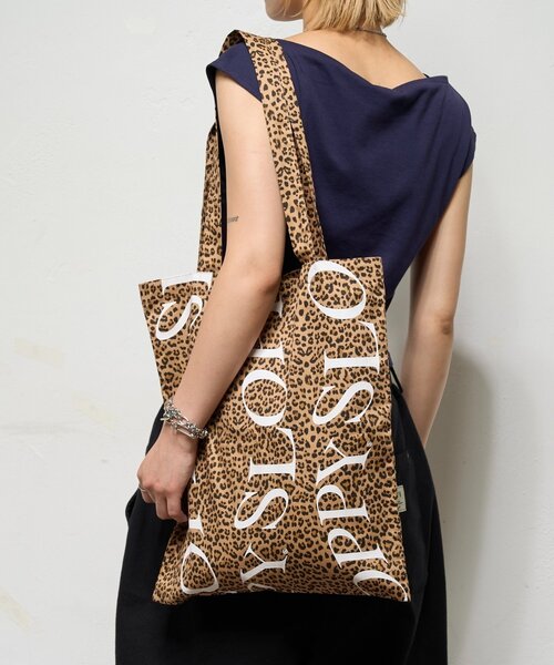 WHO'S WHO gallery（フーズフーギャラリー）の「【SLOPPY/スロッピー】ロゴトート（トートバッグ・レディース・ネイビー/ブラック/イエロー/レッド/ブラウン/ブルー/カーキ/ブラウン系その他/ブラック系その他/グリーン/ホワイト・FREE）」の18枚目の写真