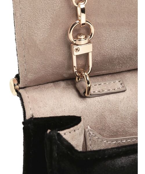 dazzlin（ダズリン）の「【キャセリーニ】Metal handle minibag（ハンドバッグ・レディース・ブラウン/ブラック・FREE）」の6枚目の写真