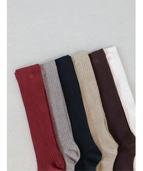 ダーリッチ DDロゴニーハイソックス グレー Darich（ダーリッチ）の「DDロゴニーハイソックス（ソックス