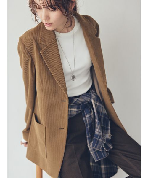 Mila Owen（ミラオーウェン）の「【セットアップ対応】コーデュロイ