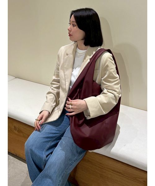 セットアップ対応】コーデュロイパッチポケットシングルジャケット