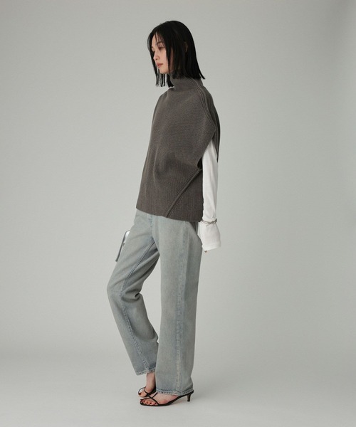 セール】ハイネックアゼポンチョ（ベスト）｜BABYLONE（バビロン）の