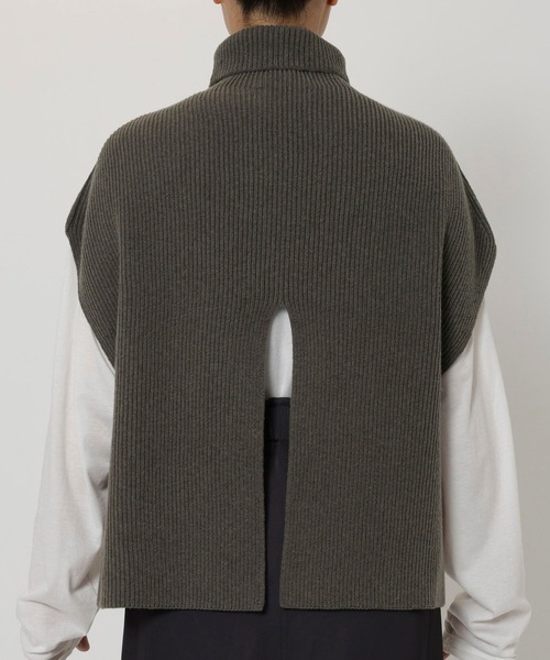 セール】ハイネックアゼポンチョ（ベスト）｜BABYLONE（バビロン）の