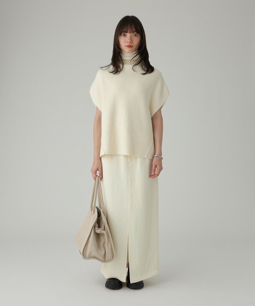 セール】ハイネックアゼポンチョ（ベスト）｜BABYLONE（バビロン）の