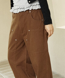 PUBLUX（パブリュクス）の「PUBLUX/パブリュクス ダブルニー ペインターパンツ　限定展開（その他パンツ）」