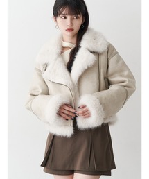 OHGA❤︎ムートンコート❤︎ホワイト❤︎M❤︎ 冬物購入品②】ohgaムートンコート | こぐま日和