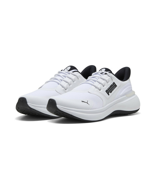 PUMA(プーマ)の「PUMA プーマ ユニセックス ソフトライド EXO シフト ランニングシューズ(スニーカー・メンズ・ホワイト×ブラック/ブラック×グレー/ブラック×ホワイト/ホワイト系その他・24.5cm/24.0cm/25.5cm/25.0cm/22.5cm/22.0cm/23.5cm/23.0cm/26.0cm/29.0cm/28.5cm/30.0cm/29.5cm/27.0cm/26.5cm/28.0cm/27.5cm)」の10枚目の写真