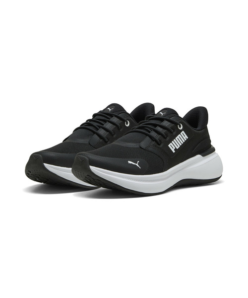 PUMA(プーマ)の「PUMA プーマ ユニセックス ソフトライド EXO シフト ランニングシューズ(スニーカー・メンズ・ホワイト×ブラック/ブラック×グレー/ブラック×ホワイト/ホワイト系その他・24.5cm/24.0cm/25.5cm/25.0cm/22.5cm/22.0cm/23.5cm/23.0cm/26.0cm/29.0cm/28.5cm/30.0cm/29.5cm/27.0cm/26.5cm/28.0cm/27.5cm)」の20枚目の写真