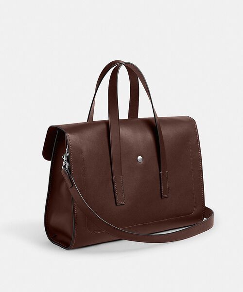 COACH（コーチ）の「フラットアイアン ポートフォリオ（ビジネスバッグ・メンズ・ブラウン系その他・ONE）」の5枚目の写真