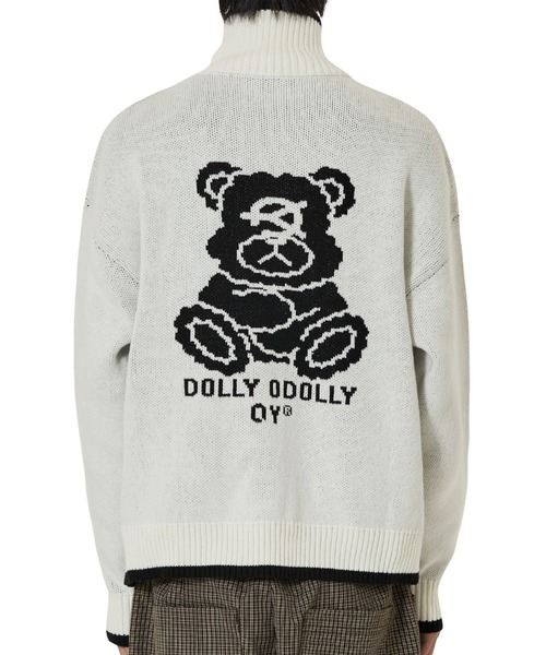 OY ニットセーター OY/オーワイ』DOLLY KNIT ZIP UP/ドリー ニットジップアップ（ニット