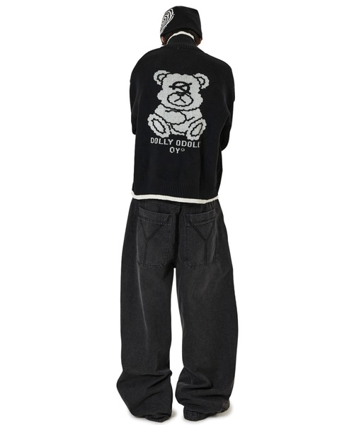 OY/オーワイ』DOLLY KNIT ZIP UP/ドリー ニットジップアップ（ニット