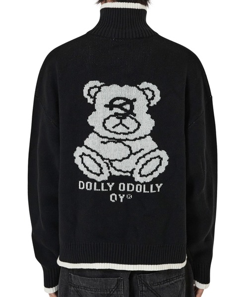 OY/オーワイ』DOLLY KNIT ZIP UP/ドリー ニットジップアップ（ニット