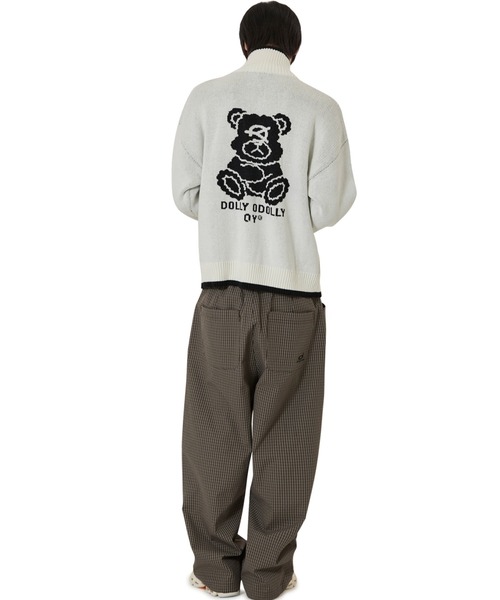 OY/オーワイ』DOLLY KNIT ZIP UP/ドリー ニットジップアップ（ニット