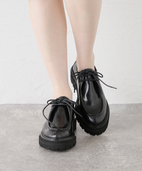 PASCUCCI(パスクッチ)の「PASCUCCI /パスクッチ TYROLEAN BOOTS(その他シューズ・レディース・ブラック・23.5cm/22.5cm/24cm/24.5cm)」の9枚目の写真