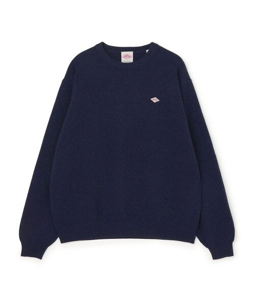 MEN'S LAMBSWOOL CREW NECK KNIT PULLOVER（ニット/セーター）｜DANTON