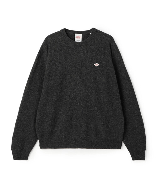 MEN'S LAMBSWOOL CREW NECK KNIT PULLOVER（ニット/セーター）｜DANTON