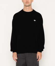 DANTON | MEN'S LAMBSWOOL CREW NECK KNIT PULLOVER(ニット/セーター)