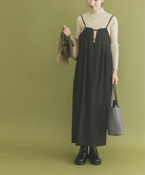 ITEMS URBANRESEARCH（アイテムズ アーバンリサーチ）の「『洗濯可』モチモチハイネックリブニット（ニット/セーター・レディース・ブラック/ホワイト系その他/ブルー/カーキ/アイボリー/レッド・FREE）」の22枚目の写真