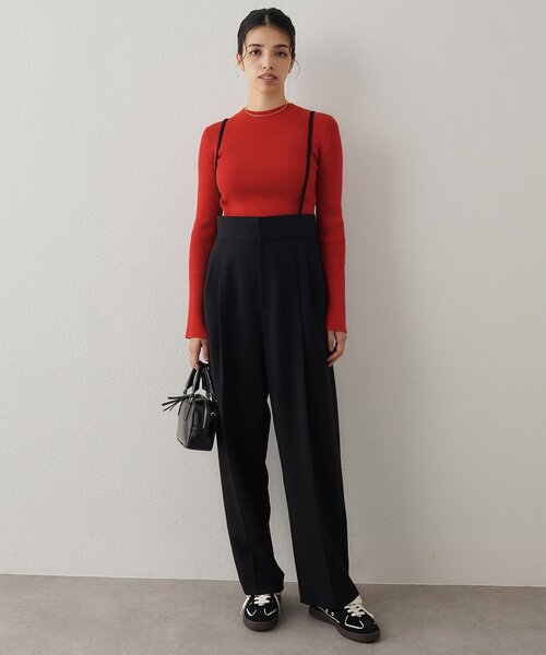 ハイウエストサスペンダーパンツ（その他パンツ）｜Whim Gazette