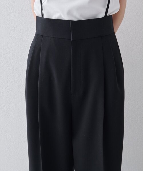 Whim Gazette(ウィムガゼット)の「ハイウエストサスペンダーパンツ(その他パンツ・レディース・ブラウン/ブラック・36/38)」の20枚目の写真