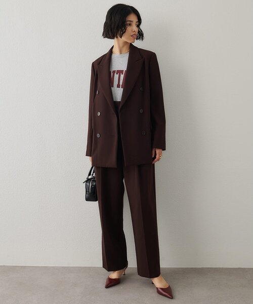 Whim Gazette（ウィムガゼット）の「ハイウエストサスペンダーパンツ