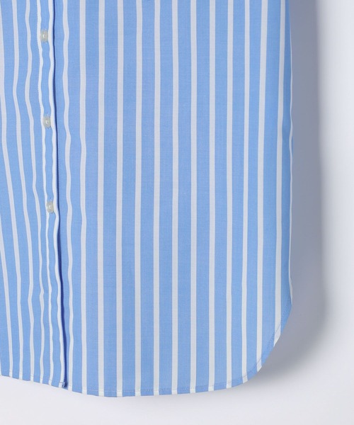 LEPSIM（レプシィム）の「ワンポイントベーシックシャツ　582331（シャツ/ブラウス・レディース・グレー/ブラウン/オフホワイト/ブルー・FREE）」の14枚目の写真