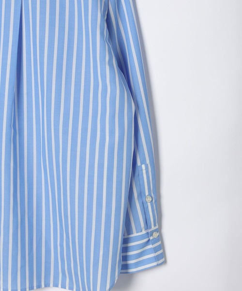 LEPSIM（レプシィム）の「ワンポイントベーシックシャツ　582331（シャツ/ブラウス・レディース・グレー/ブラウン/オフホワイト/ブルー・FREE）」の17枚目の写真