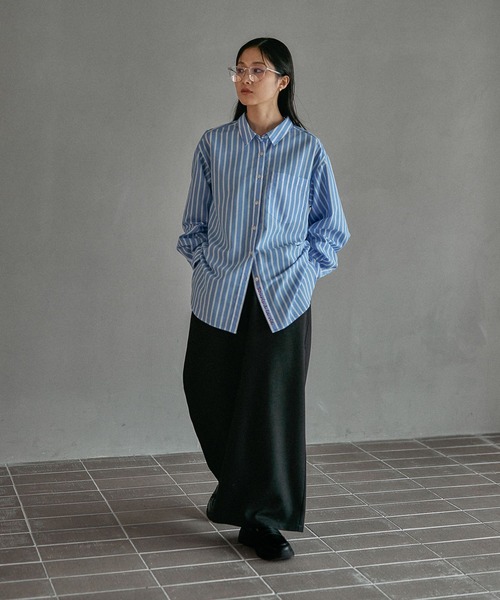 セール】ワンポイントベーシックシャツ 582331（シャツ/ブラウス