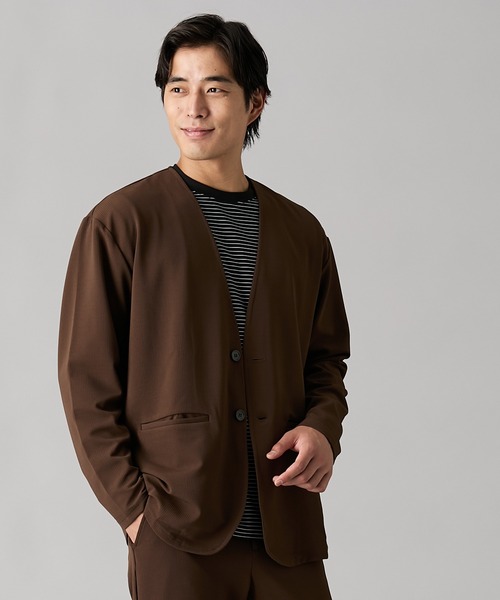 NKNIT ブラウンジャケット お値下げ可能です！ NKNIT ブラウンジャケット 値下げ可能です！ NKNIT ブラウンジャケット