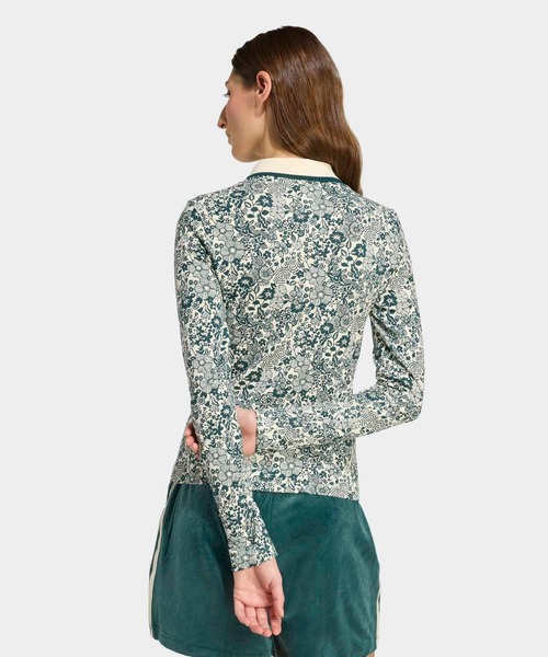 adidas アディクラブ限定 library 花柄シャツ Lサイズ adidas Originals × Liberty London AOP 長袖Tシャツ / ロンT