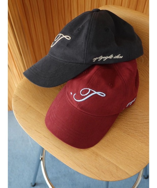 TRUNC（トランクエイティーエイト）の「T LOGO Cap（キャップ・レディース・ネイビー/ボルドー・FREE）」の20枚目の写真