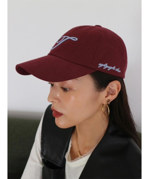 TRUNC（トランクエイティーエイト）の「T LOGO Cap（キャップ・レディース・ネイビー/ボルドー・FREE）」の13枚目の写真
