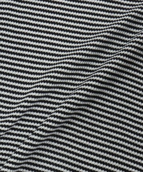 Healthknit(ヘルスニット)の「Healthknit(ヘルスニット)ベーシック ワッフル ヘンリーネック ラウンドヘムロングスリーブTシャツ(1P)/無地・ボーダーリンガー/ロンT/長袖トップス(Tシャツ/カットソー・レディース・ブラック系その他/オフホワイト/カーキブラウン/ブラック・M)」の18枚目の写真